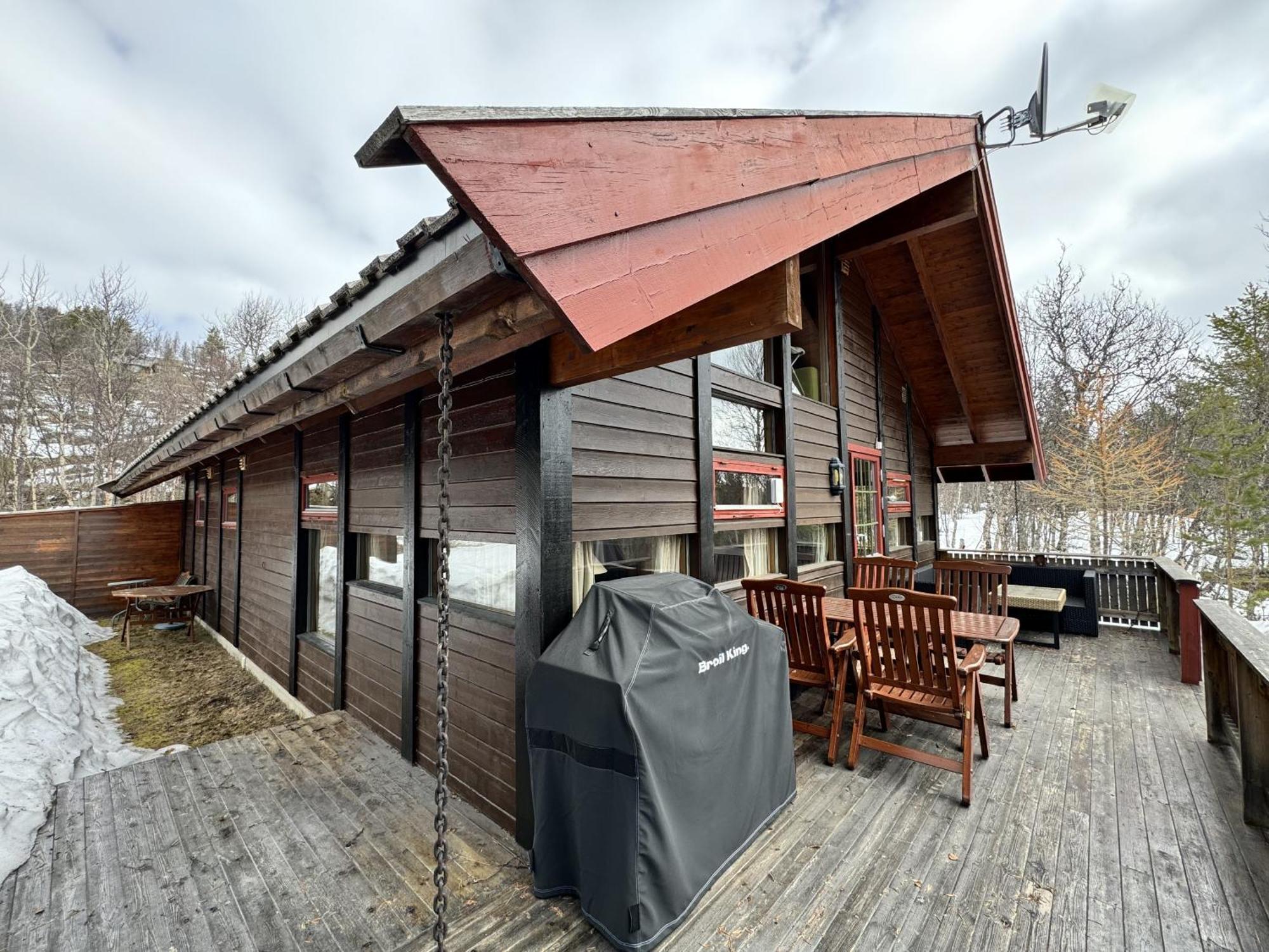 Koselig Hytte Med Usjenert Og Solrik Beliggenhet Geilo Exterior foto