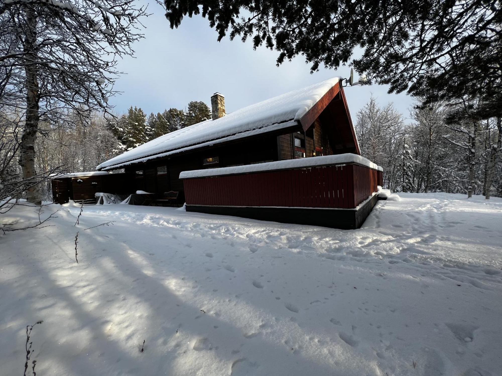 Koselig Hytte Med Usjenert Og Solrik Beliggenhet Geilo Exterior foto