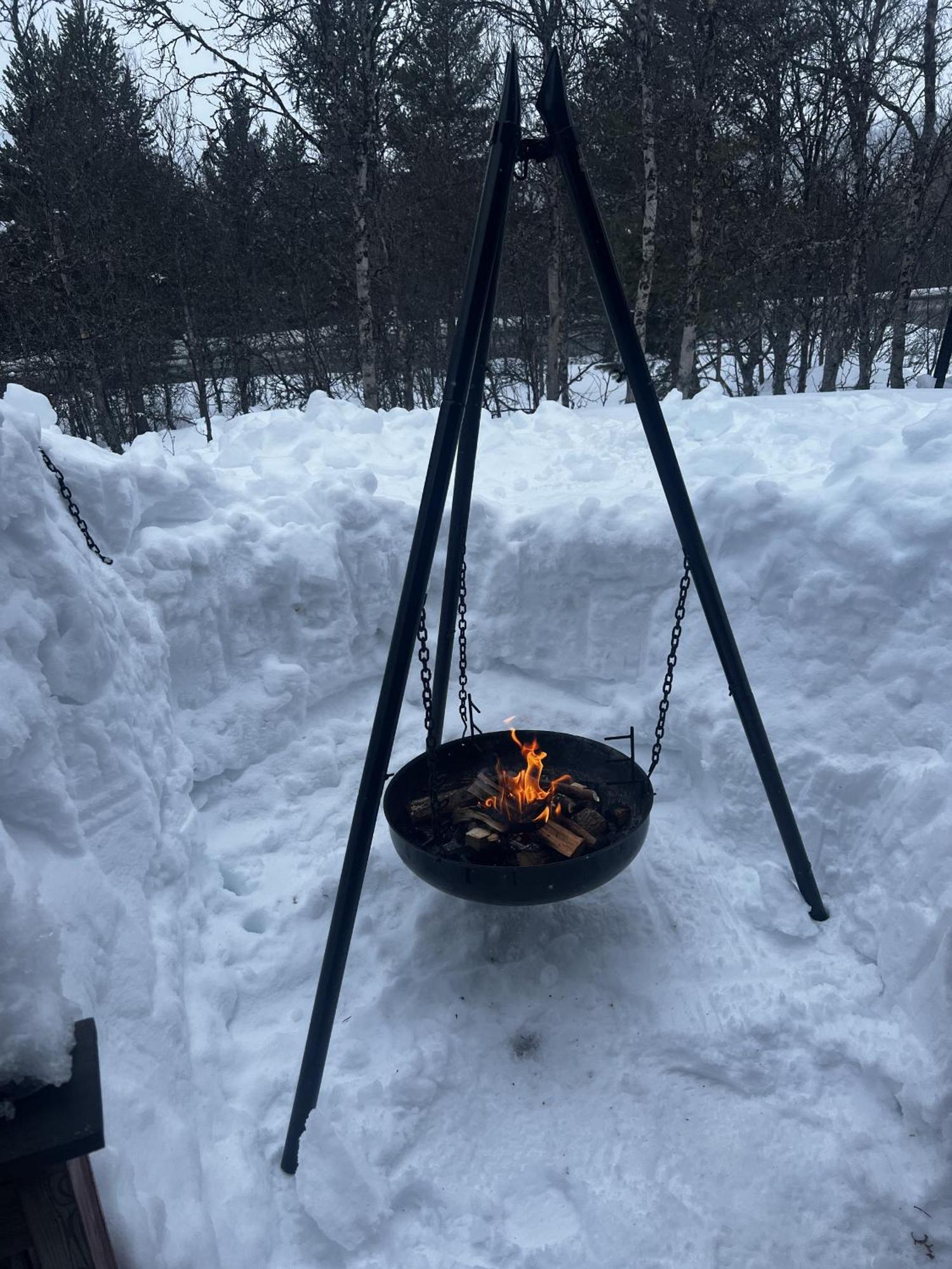 Koselig Hytte Med Usjenert Og Solrik Beliggenhet Geilo Exterior foto
