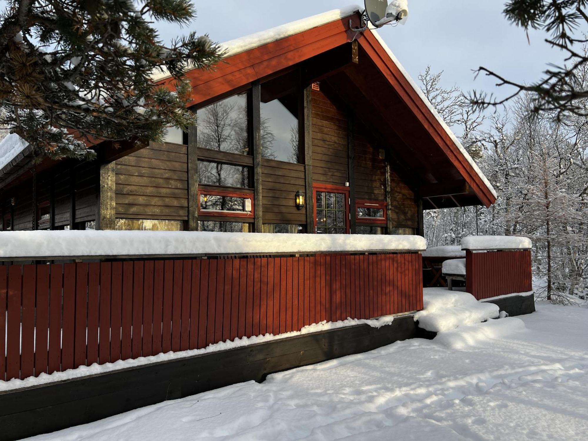 Koselig Hytte Med Usjenert Og Solrik Beliggenhet Geilo Exterior foto